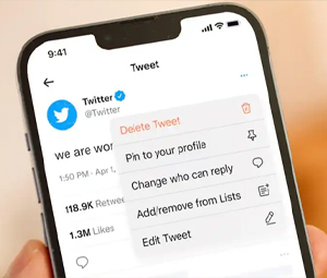Twitter testing edit button